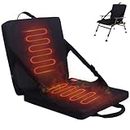 Foldable Heated Seat Cushion, USB Powered Heating Seat Pad, Heated Stadium Seat, 3 Levels of Temperature Adjustment, Folding Heated Seat Cushion for Outdoor Activities, Camping, Fishing, Hunting