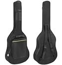 Mdvora 1/2/3 Pack Guitar Bags, 38 40 41 inch Electric Guitar Case, Waterproof Oxford Electric Guitar Gig Bag, Two Pockets, for Acoustic Classical Guitar, Ukulele, Bass Guitar(1 Pack)