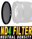 FILTRO NEUTRAL DENSITY ND4 FILTER ADATTO A Tokina AF-X Pro 16-50mm f/2.8 DX 77M