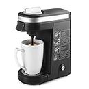 NICK OF TIME Single Serve K-Cup Pod Coffee Machine | Maker | Brewer | Handy, light weight, compact, easy to use and clean (Keurig compatible)