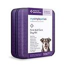 MySimplePetLab Dog First Aid Kit | First Aid Dog Travel Accessories | Dog Medical Kit | Dog Essentials Mini First Aid for Wounds, Cuts, or Minor Injuries