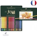 Faber-Castell 110060 - Crayons de couleur Polychromos, étui métallique de 60 p