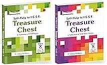 Arun Deep’s Self-Help to ICSE Treasure Chest Class 10 (A Collection of ICSE Poems + Short Stories] : 2024-25 Edition (Set of 2 books)