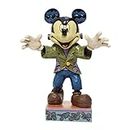 Enesco Jim Shore Disney Traditions Halloween Frankenstein Mickey Mouse Figurine, 5.31 in, Multicolor