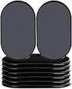 AIRUJIA Reusable Furniture Sliders for Carpet, Heavy Duty Furniture Movers, Carpet Sliders Quickly and Easily Moving Heavy Furniture, Protect Floors Furniture Moving Pads, 8PCS Oval Black