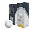 Condor Bola Golf Pack 3 Balle Unisex-Adult, Blanc, Une Taille