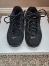 Zapatos de gamuza Nike para hombre VXT Nubuck oro negro metálico talla 8 313195-071