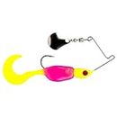 Strike King Lures Mr. Crappie Spin Baby Lure, 1/8 oz, #4 Hook, Hot Chicken.com, Package of 1