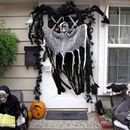 Halloween Skull Skeleton Ghost Hanging Decor Scary Party Horror Haunted Props