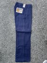 Pantalones de Trabajo Ben Davis Para Hombre Clásicos Originales Ben's 50/50 Mezcla Sarga Azul Marino 32x32