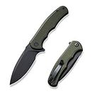 CIVIVI Mini Praxis Folding Pocket Knife, 2.98" D2 Steel Blade G10 Handle Small EDC Knife with Pocket Clip for Men Women, Sharp Camping Survival Hiking Knives C18026C-1