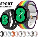 Silicone Watch Band Strap For Samsung Galaxy Watch 4 40mm 44mm classic 42 46mm