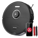 roborock S8 Robot Vacuum Cleaner with Dual Brush & 6000Pa Suction& 3D Structured Light Obstacle Avoidance Robot Vacuum Compatible with Alexa for Pet Hair（Upgrade of Roborock S7)(Black)