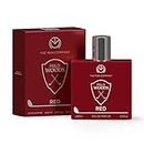 The Man Company EDP For Men 100ml – Polo Red | Premium Perfume | Long-lasting Fragrance | Perfect For Men | Citrusy, Earthy and Woody | Made With Essential Oils