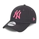 New Era MLB New York Yankees Neon Pack Gray & Pink 9FORTY Cap