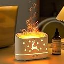 Humidifier for Home, Flame Diffuser/Atmosphere Light Humidifier - Portable Noiseless Aroma Aromatherapy Machine, Auto Shut-Off, Essential Oil Diffuser for Home Office (Horse Flame)