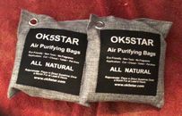 OK5STAR Natural Charcoal Air Freshener (2 pack)