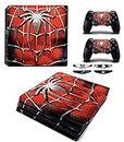 Elton Spider - Man 3 Theme 3M Skin Sticker Cover for PS4 Pro Console and Controllers + 4 Led bar Decal