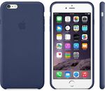 Original Apple iPhone 6 Plus / 6S Plus Leather Case MGQV2ZM/A Midnight Blue OVP