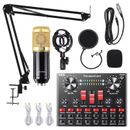 Complete Home Studio Recording Kit - Mixer, Condenser Mic for PC Music/Podcast