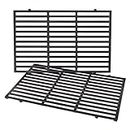 X Home 7524 Grill Grates Replacement for Weber Genesis E-310 E-330, Genesis 300 Series Gas Grill Replacement Parts, Cast Iron, 19.5 x 12.9 Inch, 2-Pack