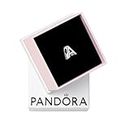Pandora Letter A Alphabet Charm - Compatible Moments Bracelets - Jewelry for Women - Gift for Women in Your Life - Made with Sterling Silver, With Gift Box