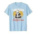 San Diego Shirt-Retro Panda Zoo-California State T Shirt T-Shirt