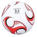 Intoipush Training Soccer Balls Size 5 - Standard Size 5 Football Match Training Exam Soccer Balls Balones Oficiales para futbolistas Infantiles, Juveniles y Adultos (Red)