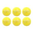 PowerNet 3.2" Weighted Hitting Batting Training Balls (6 Pack) | 12 to 20 oz | Build Strength and Muscle | Improve Technique and Form | Softball Size (12 Oz - Yellow)