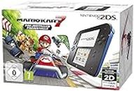 Nintendo 2DS - Konsole (Black) + Mario Kart 7