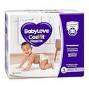 BabyLove 216 Piece (3 Pack x 72) 1 Month Supply Premium Cosifit Nappies Size 3 Crawler 6-11kg