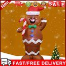 1.5m Christmas Inflatable Gingerbread Man Fade-Proof Inflatable Santa Claus