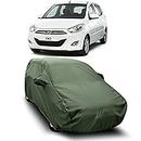 CREEPERS Fully Waterproof Car Body Cover with Mirror Pockets for New Hyundai i10 Asta Sunroof at(Mehndi)