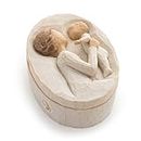 Willow Tree Grandmother, Love that Transcends the Years, Box for Jewelry and Treasures, Reminder of Those you Love who Call you Grandma, Sculpted Hand-Painted Keepsake Box