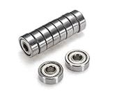 IndiaLot® Steel Ball 608ZZ Radial Bearing 10 Pieces 8 x 22 x 7 mm Radial Bearings 8mm 3D Printer or Radial Bearing Robotics or IY Projects