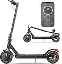 isinwheel Electric Scooter, Peak 500W Electric Scooters Adult 8.5 Inches Pneumatic Tires, 30 km Long Range, 36V 7.5Ah Fast E-Scooter, 3 Speed Modes with APP Control