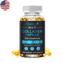 Collagen Capsules Skin Whitening Anti Aging For Beauty Health Supplement 120pcs