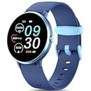 DIGEEHOT Smart Watch for Kids, Fitness Watch Tracker with IP68 Waterproof，19 Sport Modes, Pedometers, Alarm Clock, Heart Rate, Sleep Monitor, Birthday Toy Gifts for Kids Teens Boys Girls (Blue)