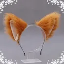 Cute Cat Fox Faux Fur Ear Hair Hoops Party Cosplay Hairband Fur Headbands Girls Fashion Hair