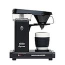 Moccamaster Cup-One, macchina con filtro per macchina da caffè, macchina da caffè piccola 2 tazze, filtro per caffè, nero opaco