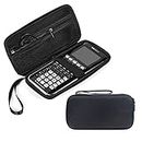ZLiT Ti-84 Calculator Case,EVA Hard Shell Carrying Protective Storage Case Fit for Texas Instruments TI-84 Plus Calculators,Pencils and Ruler