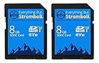 Everything But Stromboli 2 Pack 8GB SD Card for Browning Trail Camera Recon Force, Strike Force, Defender, Spec Ops, Patriot, Dark Ops Game Cam SDHC Memory Cards