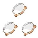 Gatuida Reloj Inteligente 3pcs Shell Cover Scratch Absorbing Rose Full Coverage Electroplated for Fashion Anti Gold Forerunner Compatible Frame Case/Watches Watches