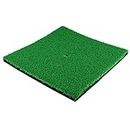 Kofull Golf Hitting Mats Indoor/Outdoor SBR Golf Mats for Driving Range Practice, Backyard Use - Green, 12 x 12 Inch (Short)