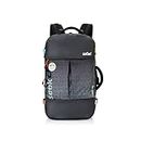 Safari Seek 45 Ltrs Large Overnighter Travel Laptop Backpack, Water Resistant Spacious Bag for Travelling and Camping, All-Purpose Bag for Business & Leisure- Black