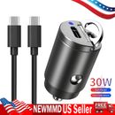 30W Fast Phone Car Charger Adapter & Cable For Samsung Galaxy S24 Ultra S24+ 5G