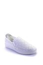 Michael Michael Kors Womens White Cut Out OPHELIA SLIP ON Sneakers Shoes Size 8M