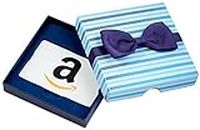 Amazon.ca Gift Card for Any Amount in Blue Bow Tie Box
