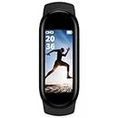 Texton (Deal of The Day with 10 Years Warranty M8 Smart Watch Band Fitness Heart Rate with Activity Tracker Unisex Waterproof Like Steps Counter, Calorie Counter, BP for All Smartphones
