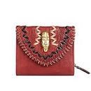 Hidesign Women's Leather Wallet (Marsala)